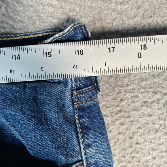 Levi Strauss Co 505 Mens Jeans W34 L29 Blue Straight Fit Denim Pants - Picture 7 of 13